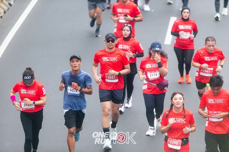 Race photo from ONE RUN 10K 2025