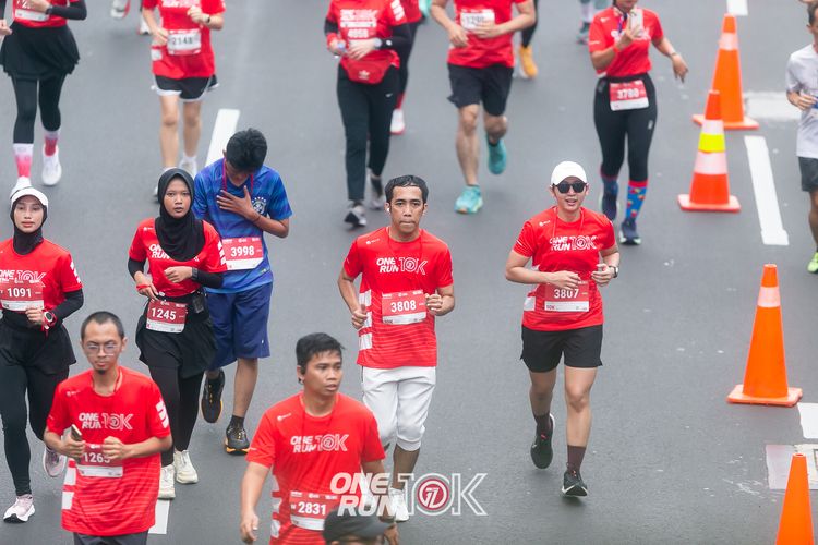 Race photo from ONE RUN 10K 2025