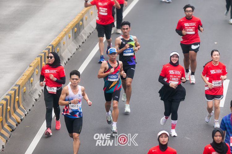 Race photo from ONE RUN 10K 2025