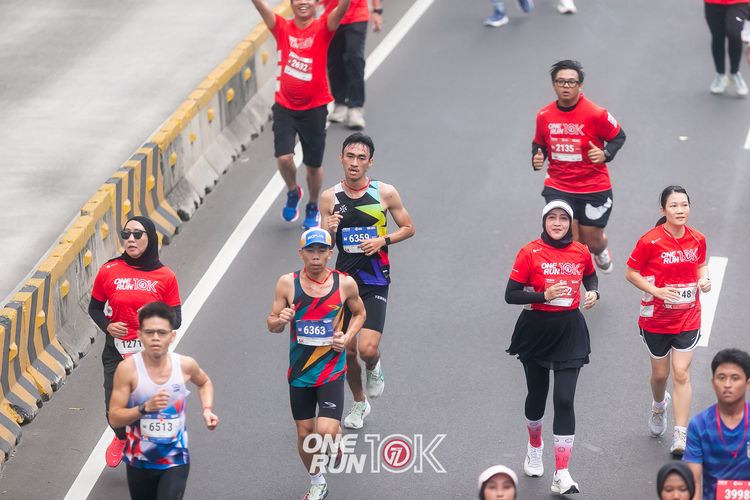Race photo from ONE RUN 10K 2025