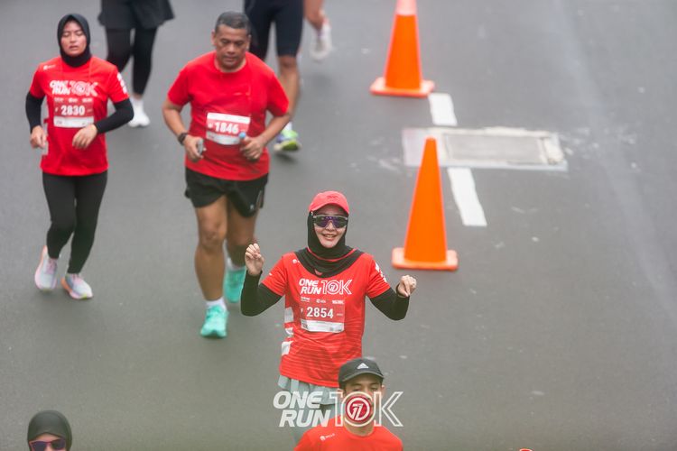 Race photo from ONE RUN 10K 2025