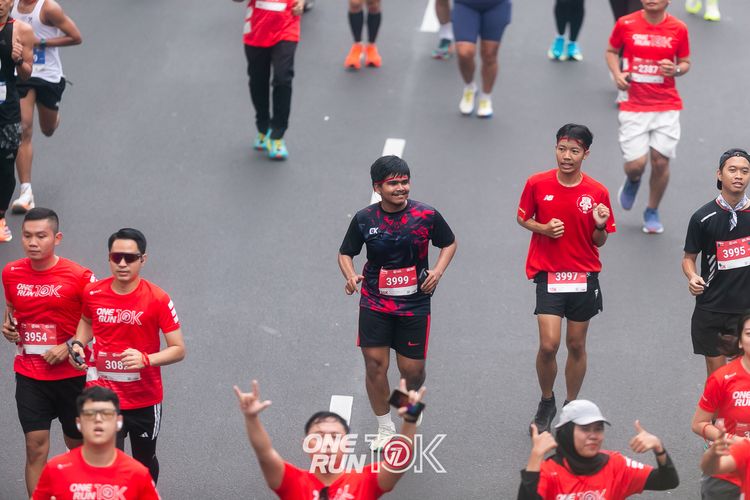 Race photo from ONE RUN 10K 2025