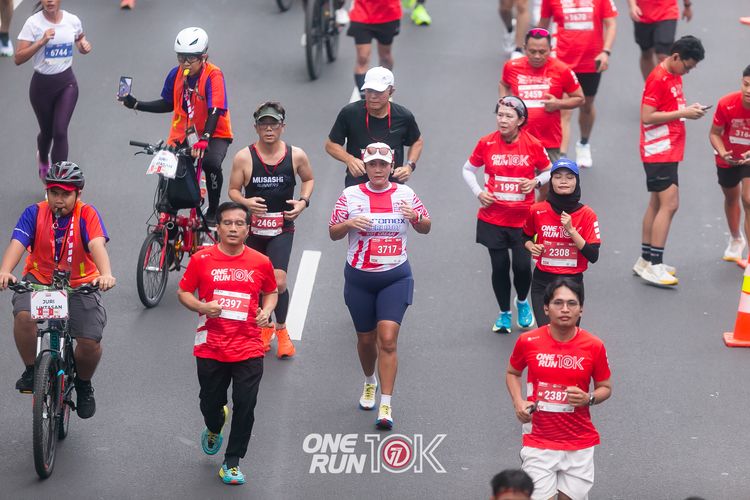Race photo from ONE RUN 10K 2025