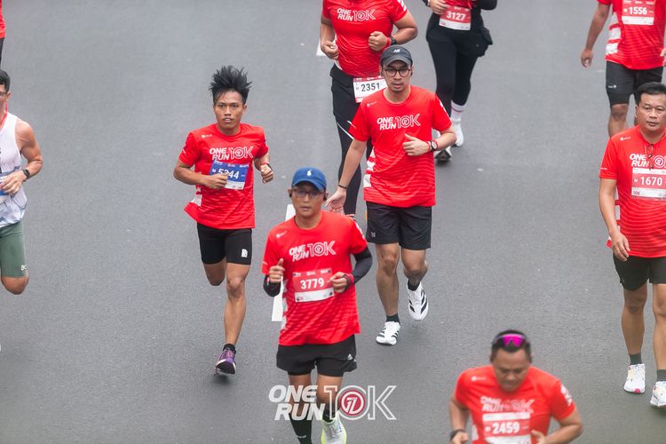 Race photo from ONE RUN 10K 2025