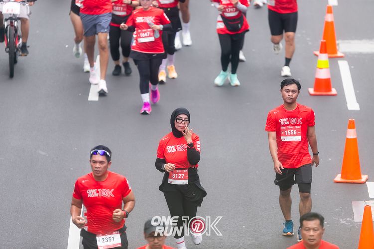 Race photo from ONE RUN 10K 2025