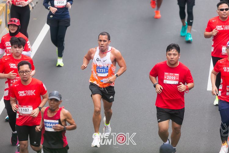 Race photo from ONE RUN 10K 2025