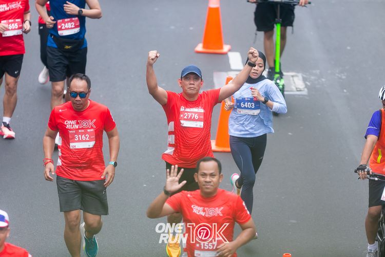 Race photo from ONE RUN 10K 2025