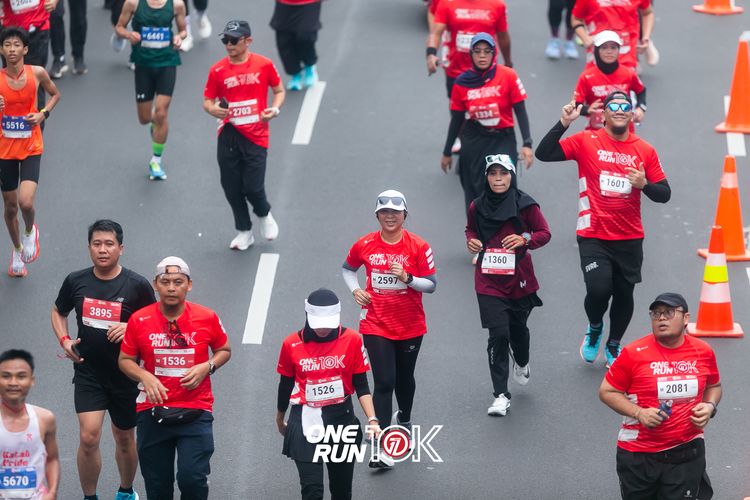 Race photo from ONE RUN 10K 2025