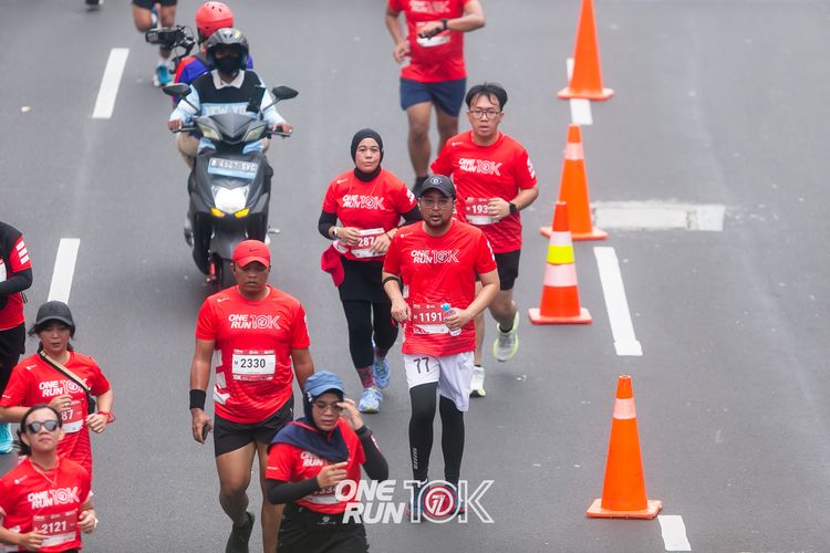 Race photo from ONE RUN 10K 2025