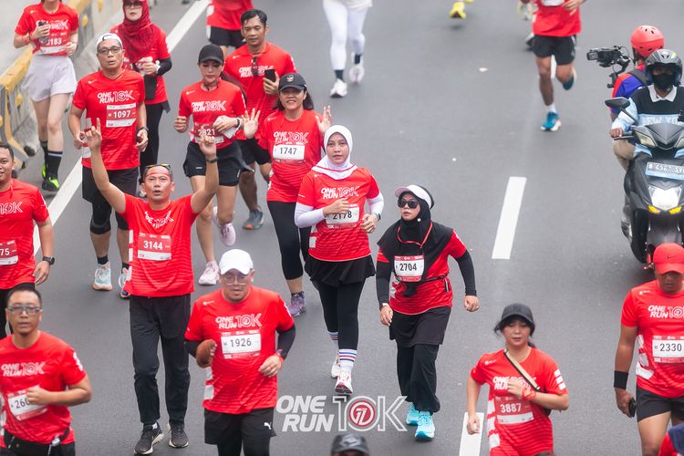 Race photo from ONE RUN 10K 2025