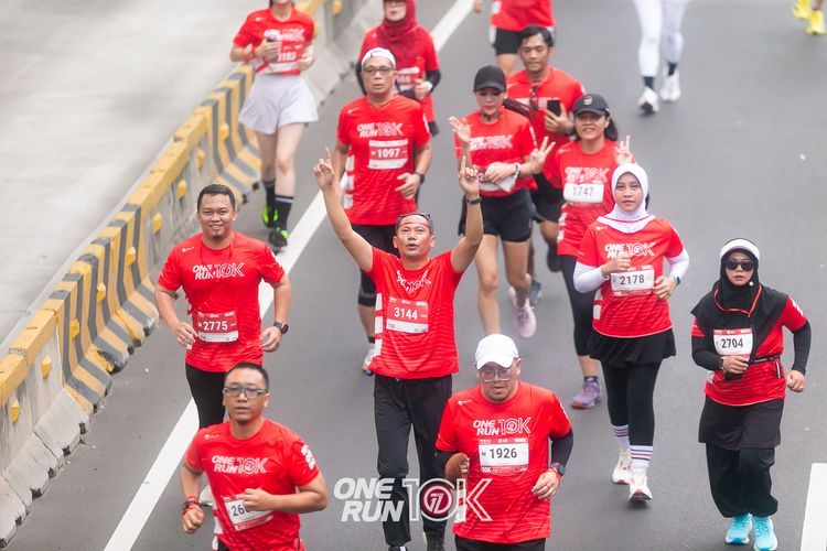 Race photo from ONE RUN 10K 2025