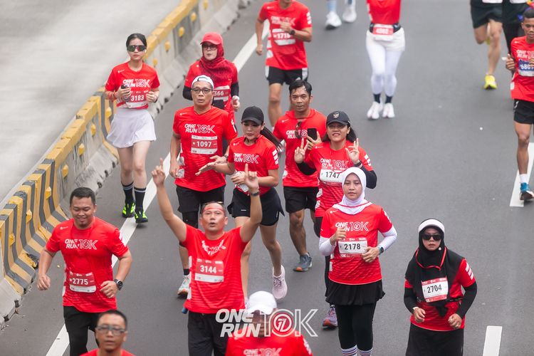 Race photo from ONE RUN 10K 2025