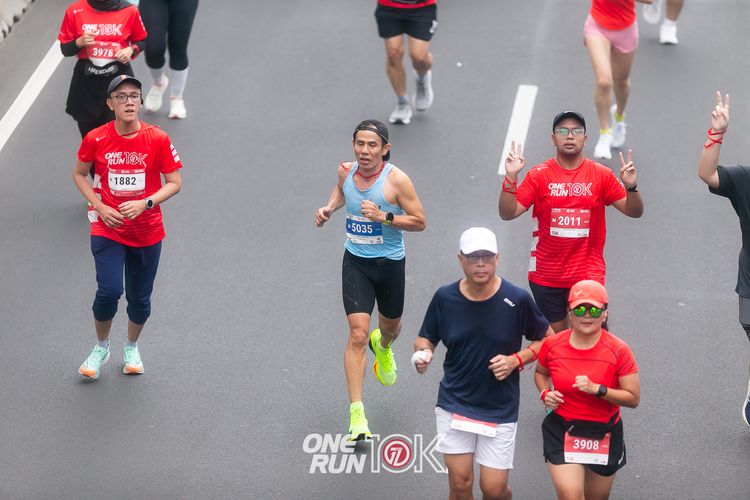 Race photo from ONE RUN 10K 2025