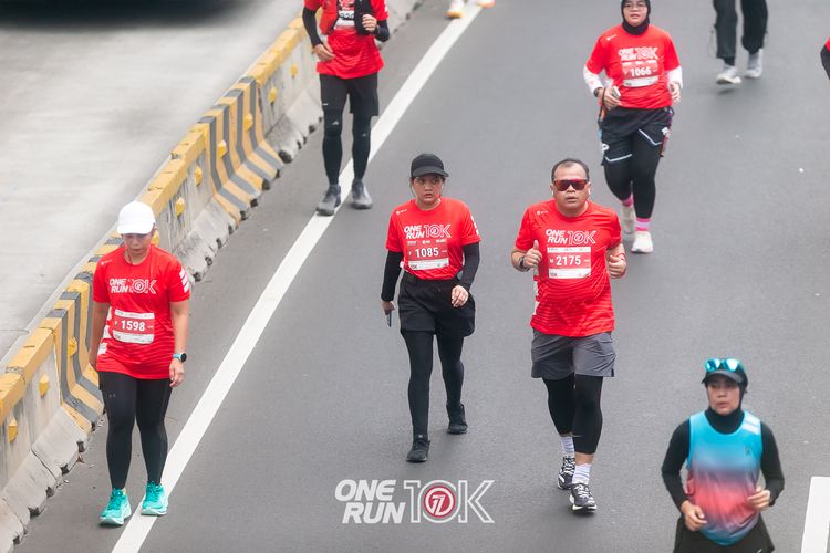 Race photo from ONE RUN 10K 2025