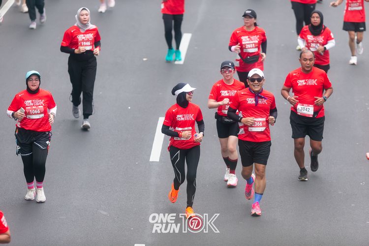 Race photo from ONE RUN 10K 2025