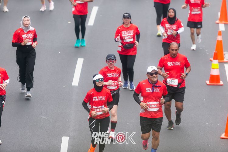 Race photo from ONE RUN 10K 2025