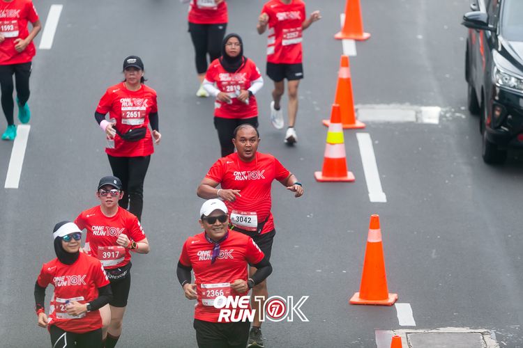Race photo from ONE RUN 10K 2025