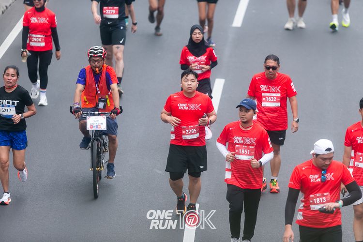 Race photo from ONE RUN 10K 2025