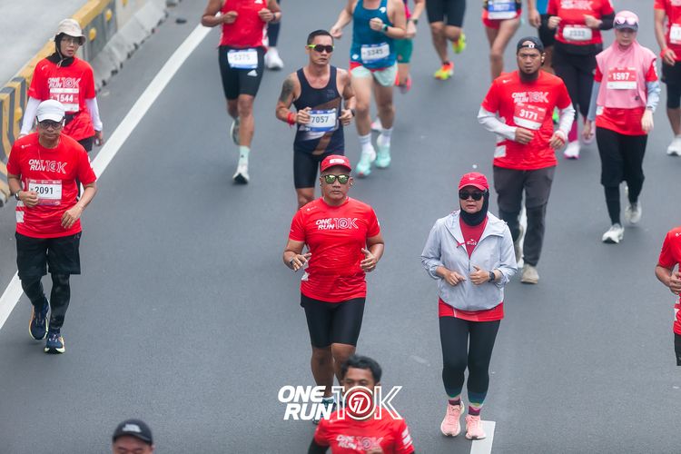 Race photo from ONE RUN 10K 2025