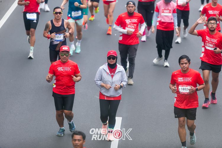 Race photo from ONE RUN 10K 2025