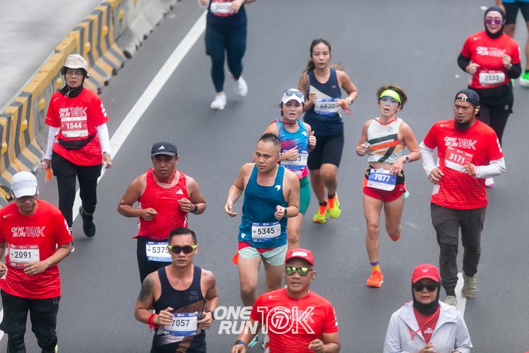 Race photo from ONE RUN 10K 2025