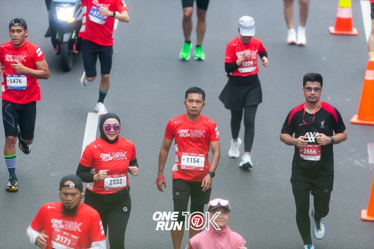 Race photo from ONE RUN 10K 2025