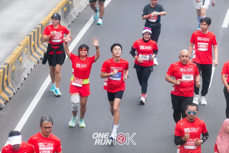 Race photo from ONE RUN 10K 2025