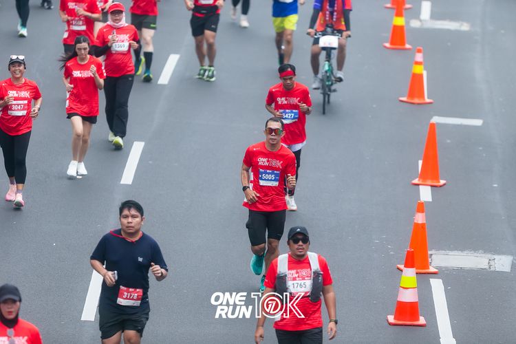 Race photo from ONE RUN 10K 2025