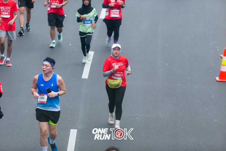 Race photo from ONE RUN 10K 2025