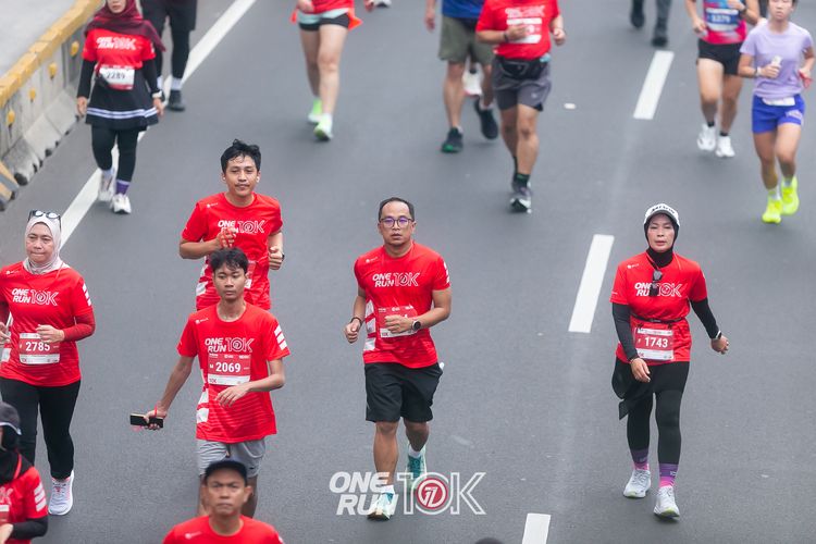 Race photo from ONE RUN 10K 2025