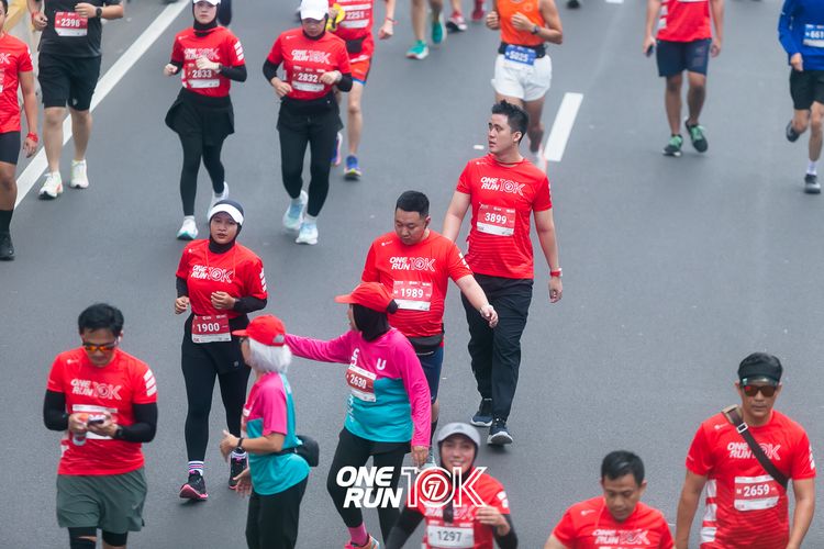 Race photo from ONE RUN 10K 2025