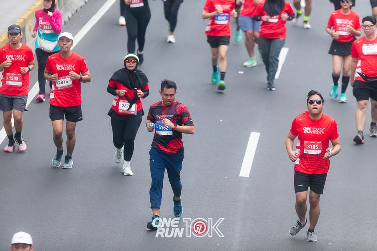 Race photo from ONE RUN 10K 2025