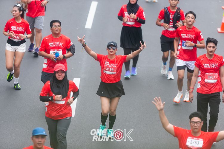 Race photo from ONE RUN 10K 2025
