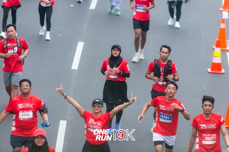 Race photo from ONE RUN 10K 2025
