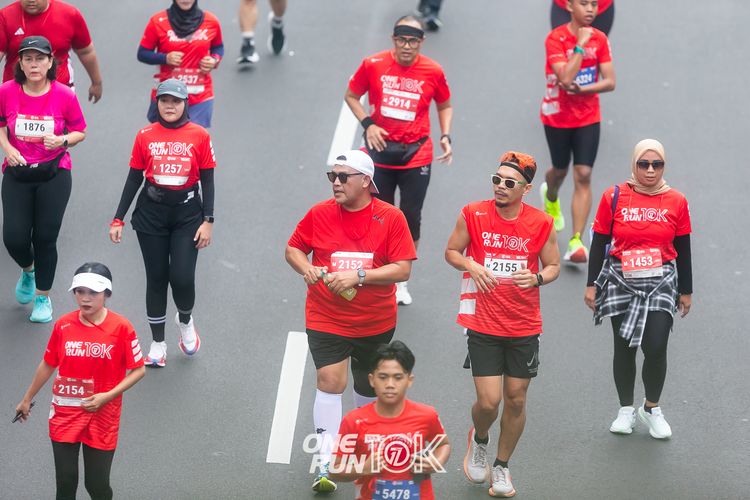 Race photo from ONE RUN 10K 2025