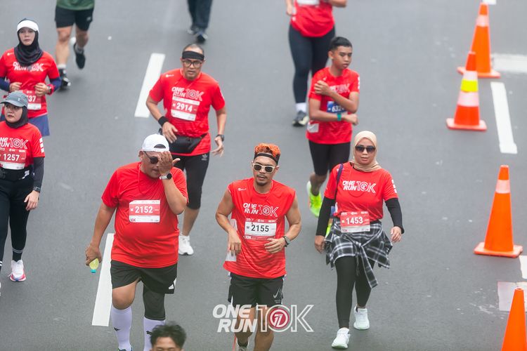 Race photo from ONE RUN 10K 2025