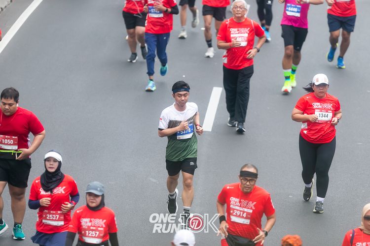 Race photo from ONE RUN 10K 2025