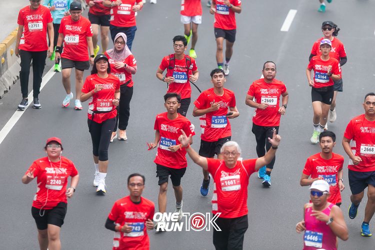 Race photo from ONE RUN 10K 2025