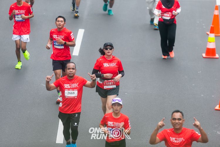 Race photo from ONE RUN 10K 2025