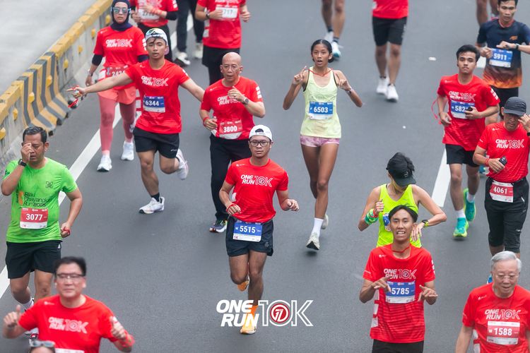 Race photo from ONE RUN 10K 2025