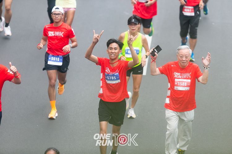 Race photo from ONE RUN 10K 2025