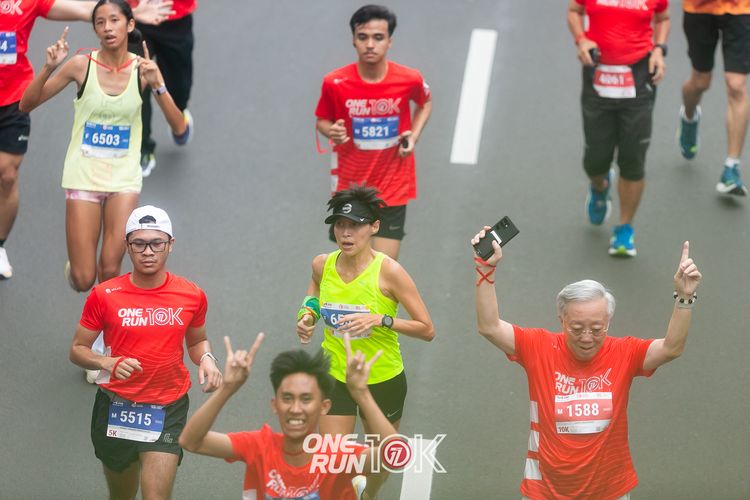 Race photo from ONE RUN 10K 2025