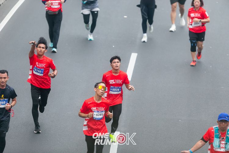 Race photo from ONE RUN 10K 2025
