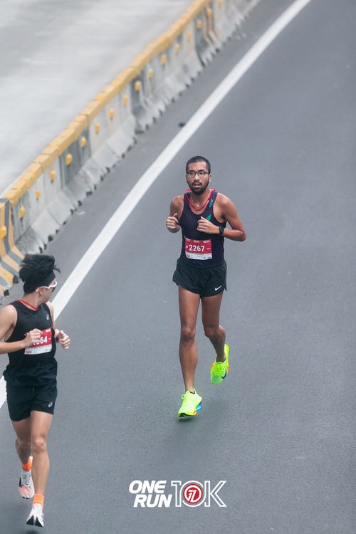 Race photo from ONE RUN 10K 2025
