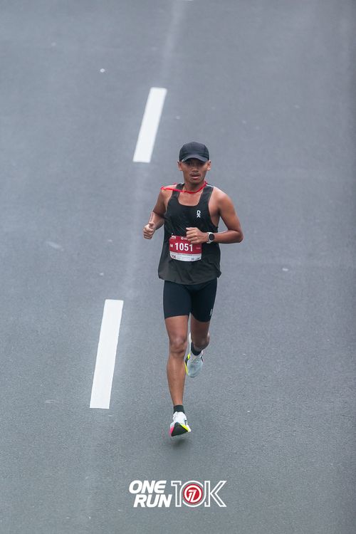 Race photo from ONE RUN 10K 2025