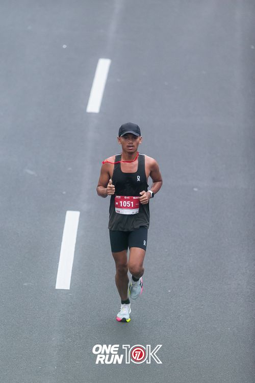 Race photo from ONE RUN 10K 2025