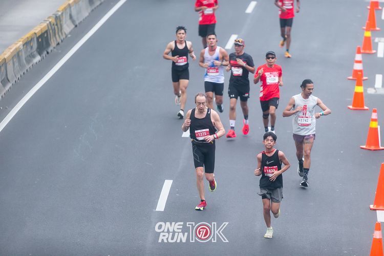 Race photo from ONE RUN 10K 2025