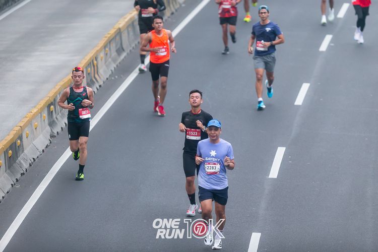 Race photo from ONE RUN 10K 2025