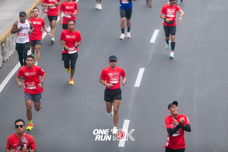 Race photo from ONE RUN 10K 2025