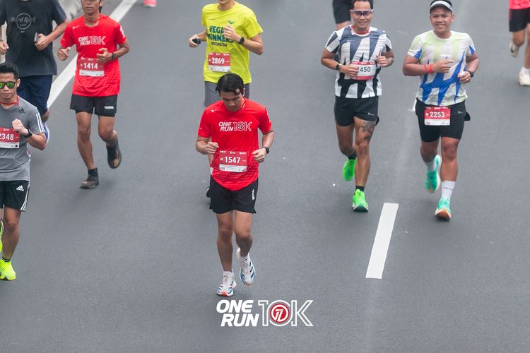 Race photo from ONE RUN 10K 2025